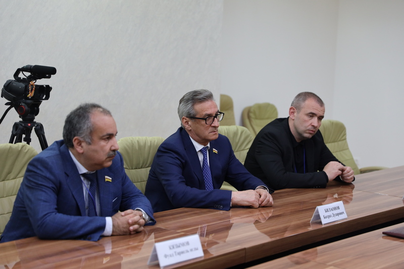 2. Встреча с делегацией из Республики Северная Осетия-Алания