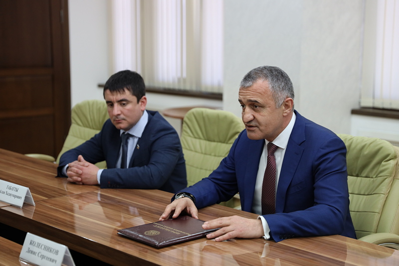 3. Встреча с делегацией из Луганской Народной Республики