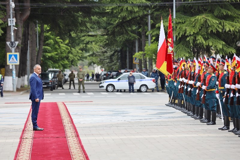 02. Церемония инаугурации избранного Президента Республики Южная Осетия Алана Гаглоева