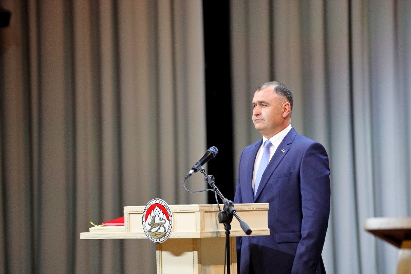 07. Церемония инаугурации избранного Президента Республики Южная Осетия Алана Гаглоева