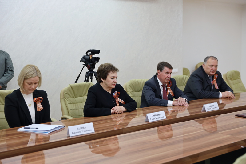 2. Встреча с делегацией Совета федерации Российской Федерации