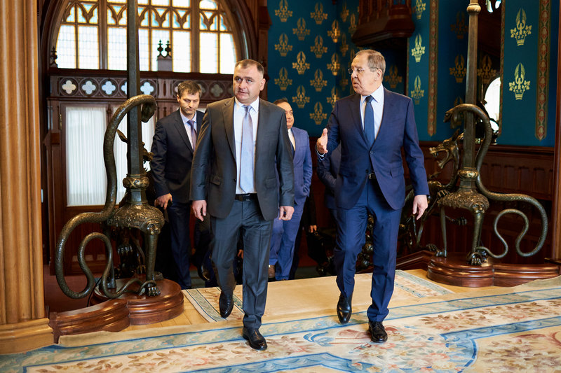 2. Встреча с Министром иностранных дел Российской Федерации Сергеем Лавровым