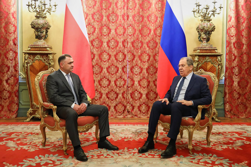 3. Встреча с Министром иностранных дел Российской Федерации Сергеем Лавровым