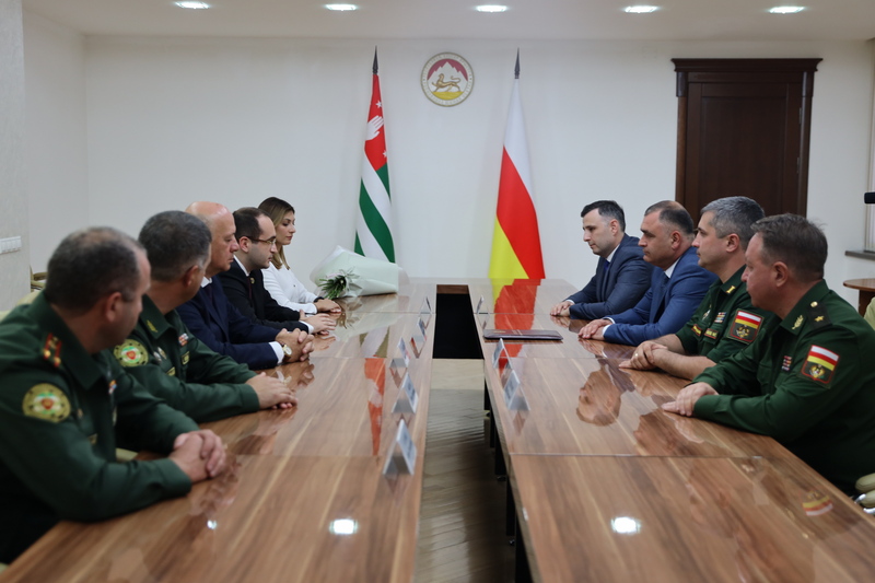 f11jdvoa. Встреча с делегацией Республики Абхазия