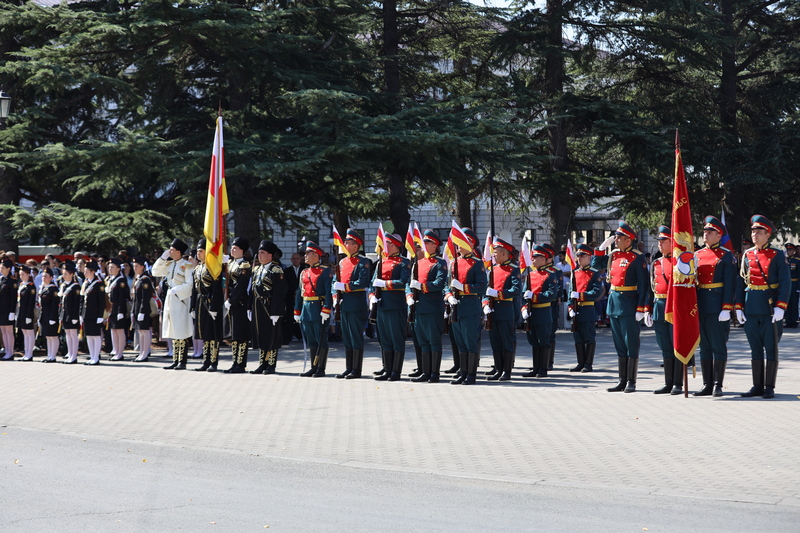 u8bieol. Военный парад в честь празднования 32-й годовщины Республики Южная Осетия