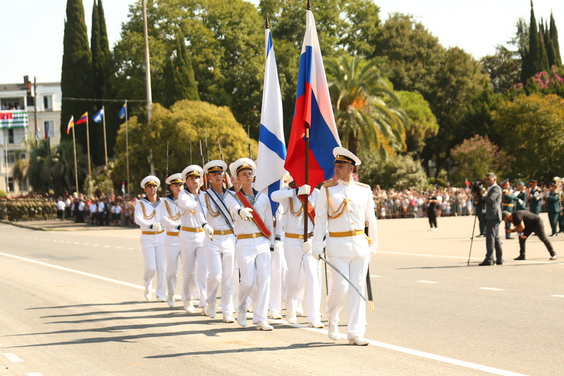 vtl5oz0y. Военный парад в честь 30-летия со Дня Победы и Независимости Республики Абхазия