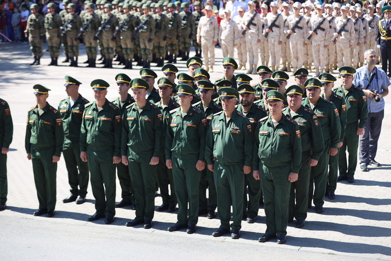xsp7hf38. Военный парад в честь празднования 33-й годовщины Республики Южная Осетия