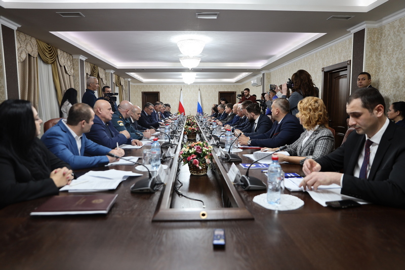 603dhvdb. Заседание МПК по социально-эконмическому сотрудничеству между Республикой Южная Осетия и Российской Федерацией