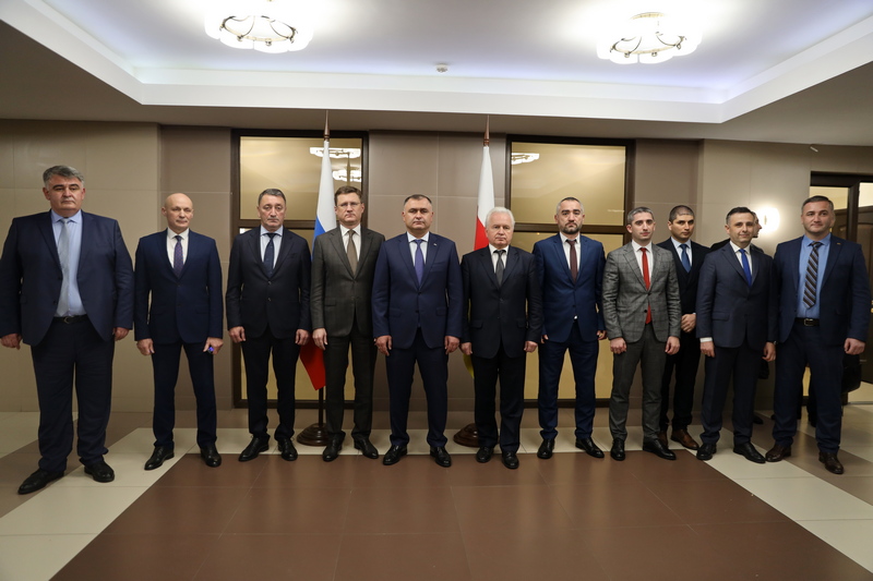 hsx5ec7z. Заседание МПК по социально-эконмическому сотрудничеству между Республикой Южная Осетия и Российской Федерацией