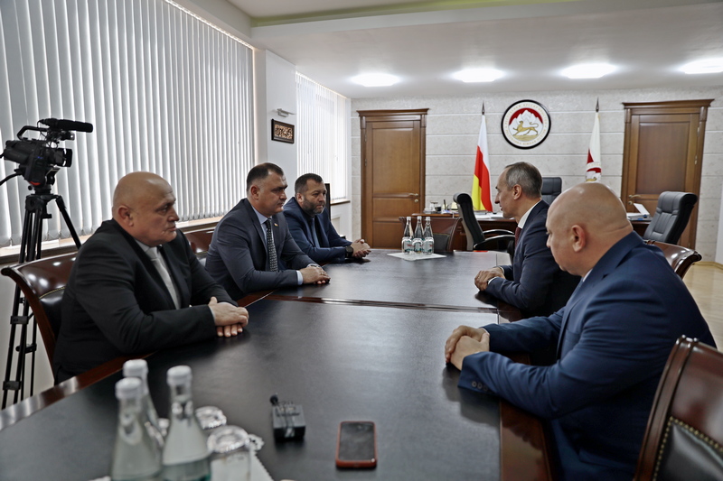 Встреча с Министром внутренних дел по Республике Северная Осетия-Алания Демьяном Лаптевым