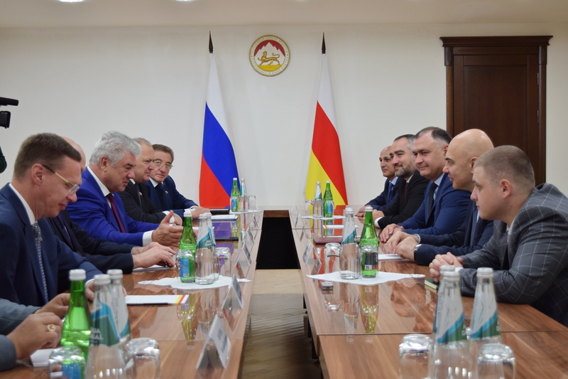 Встреча с делегацией Совета Федерации Российской Федерации
