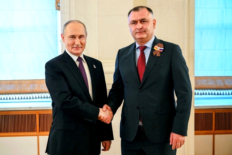 Торжественный обед от имени Президента Российской Федерации для глав делегаций, прибывших в Москву на 80-летие Победы