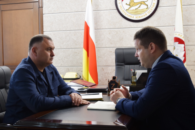 Встреча с Министром образования и науки Асланом Лолаевым