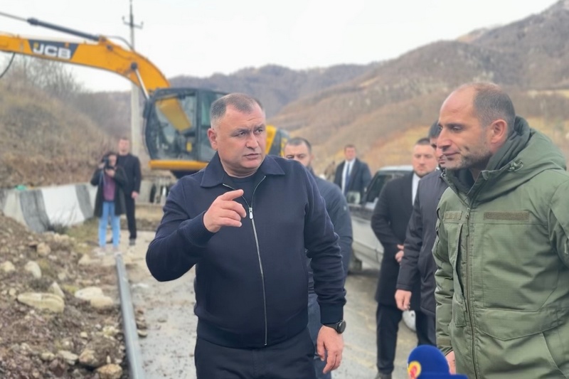 Алан Гаглоев ознакомился с ходом работ по газификации Квайсы⠀