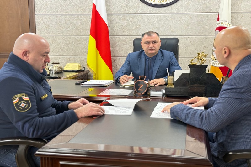 Встреча с и.о. Министра по делам гражданской обороны, чрезвычайным ситуациям и ликвидации последствий стихийных бедствий Ибрагимом Гассеевым