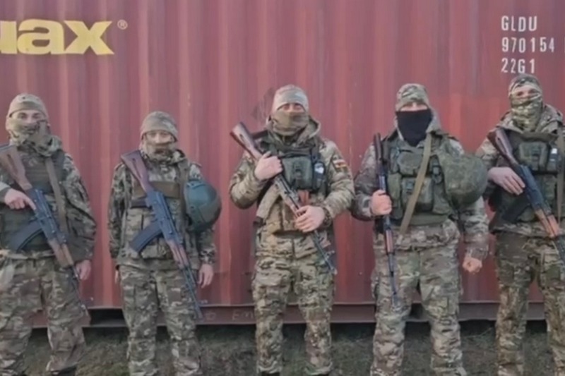 Военнослужащие 33-го полка ВДВ поблагодарили Алана Гаглоева за поддержку на передовой