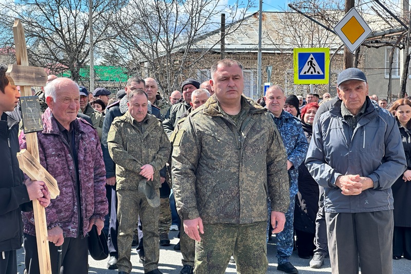 Южная Осетия простилась с Александром Кочиевым