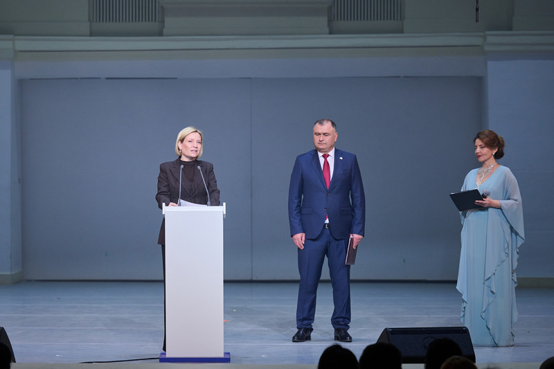 Алан Гаглоев принял участие в торжественной церемонии открытия Дней культуры Южной Осетии в Российской Федерации