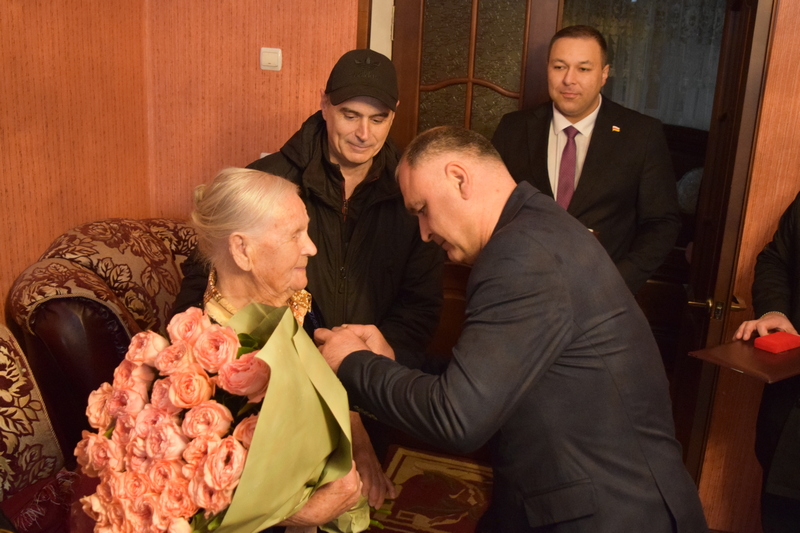 Алан Гаглоев поздравил Лидию Фесенко с Днем рождения