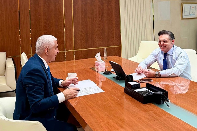 Встреча с генеральным директором ПАО «Мегафон» Хачатуром Помбухчаном